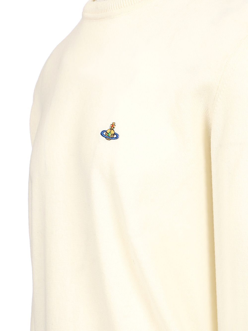 Vivienne Westwood Alex Crewneck Sweater In White