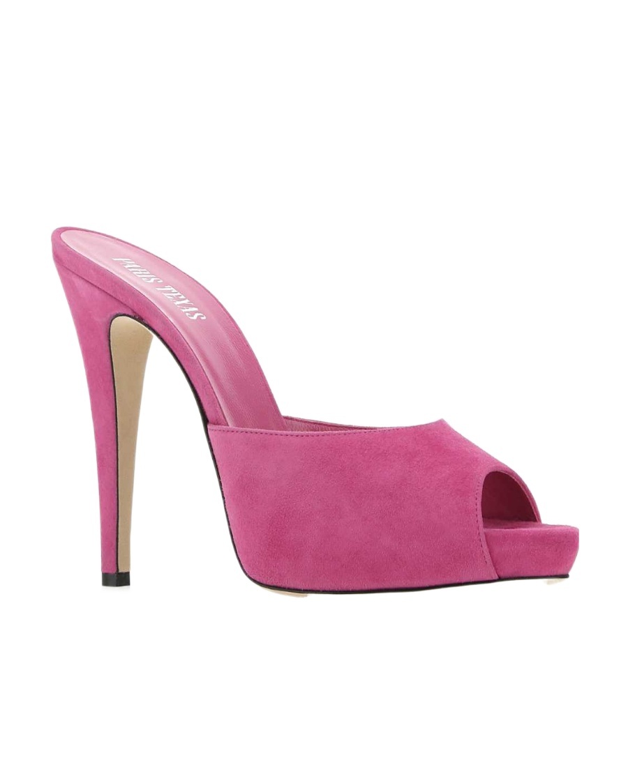 Paris Texas Open Toe High Heel Sandals In Pink