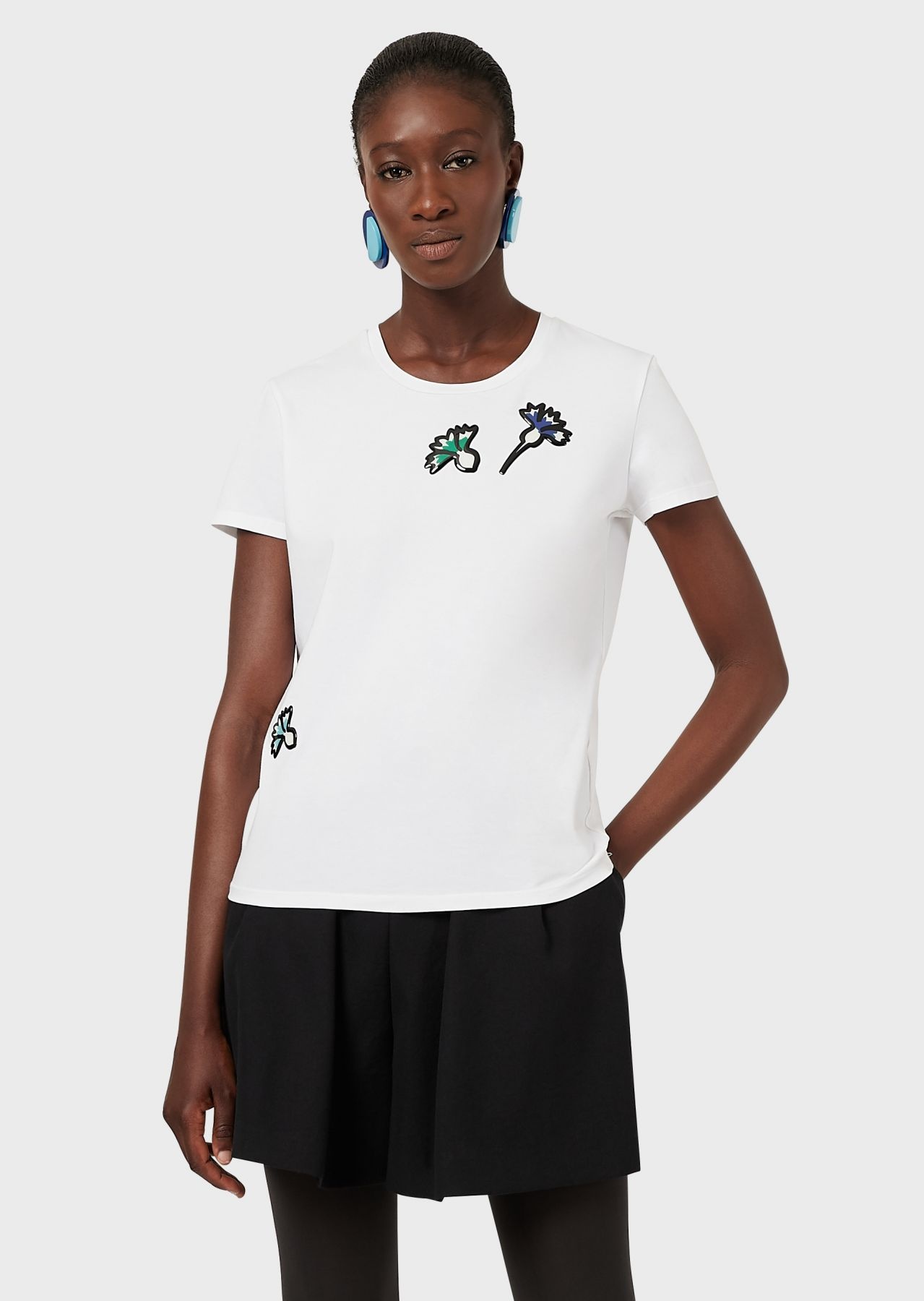 EMPORIO ARMANI PRINTED T-SHIRT