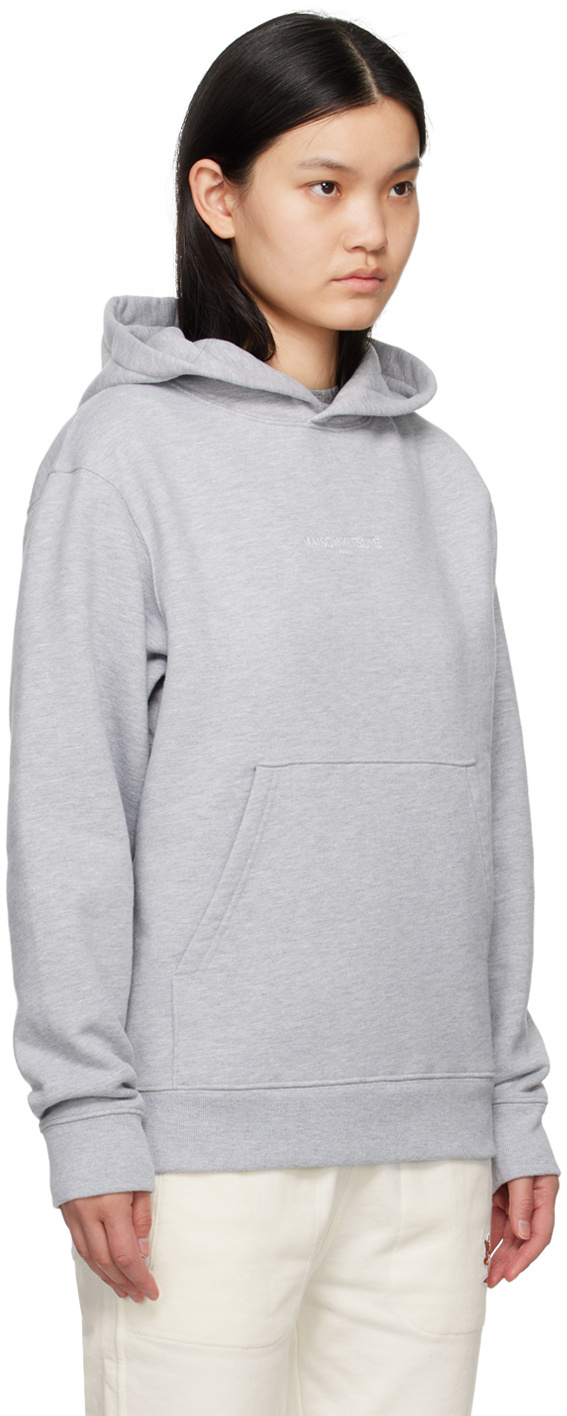 MAISON KITSUNÉ CORDLESS HOODED SWEATER