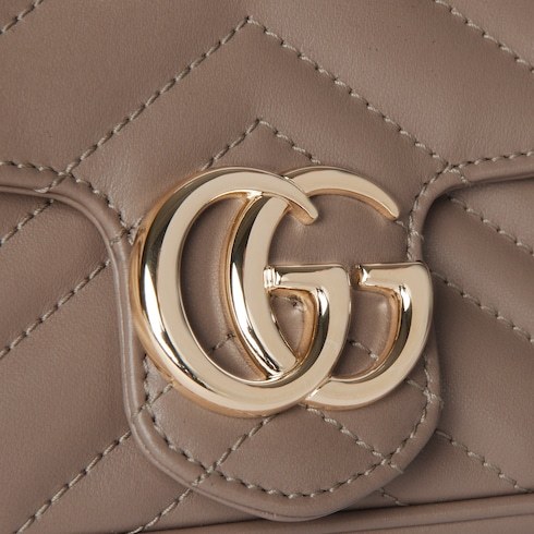 Gucci Marmont Ultra-mini Handbag In Brown