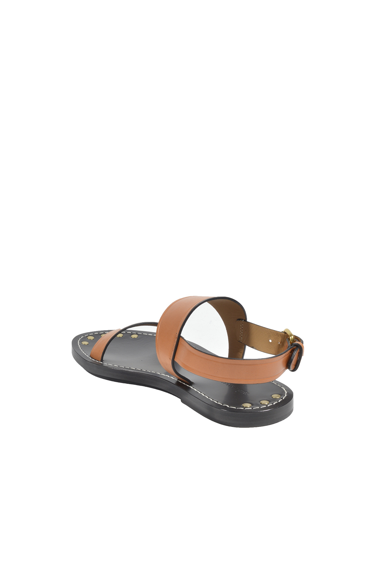 Isabel Marant Stud Detail Leather Sandals In Multicolor