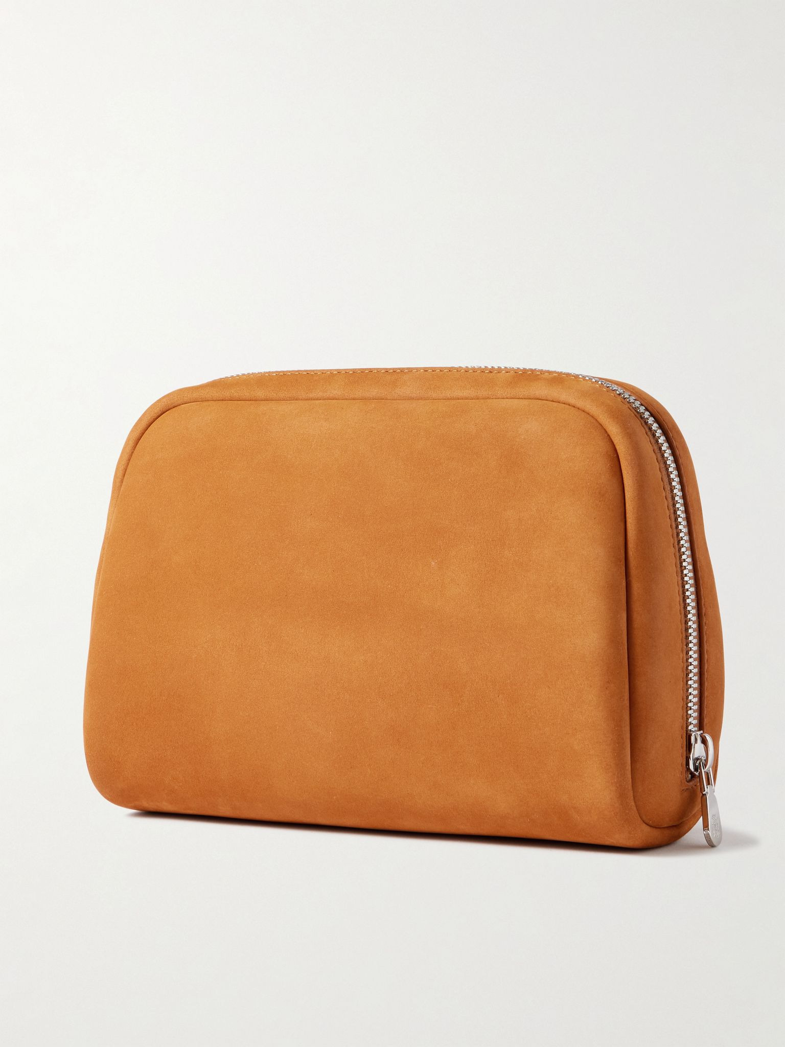 Brunello Cucinelli Zipper Toiletry Bag In Brown