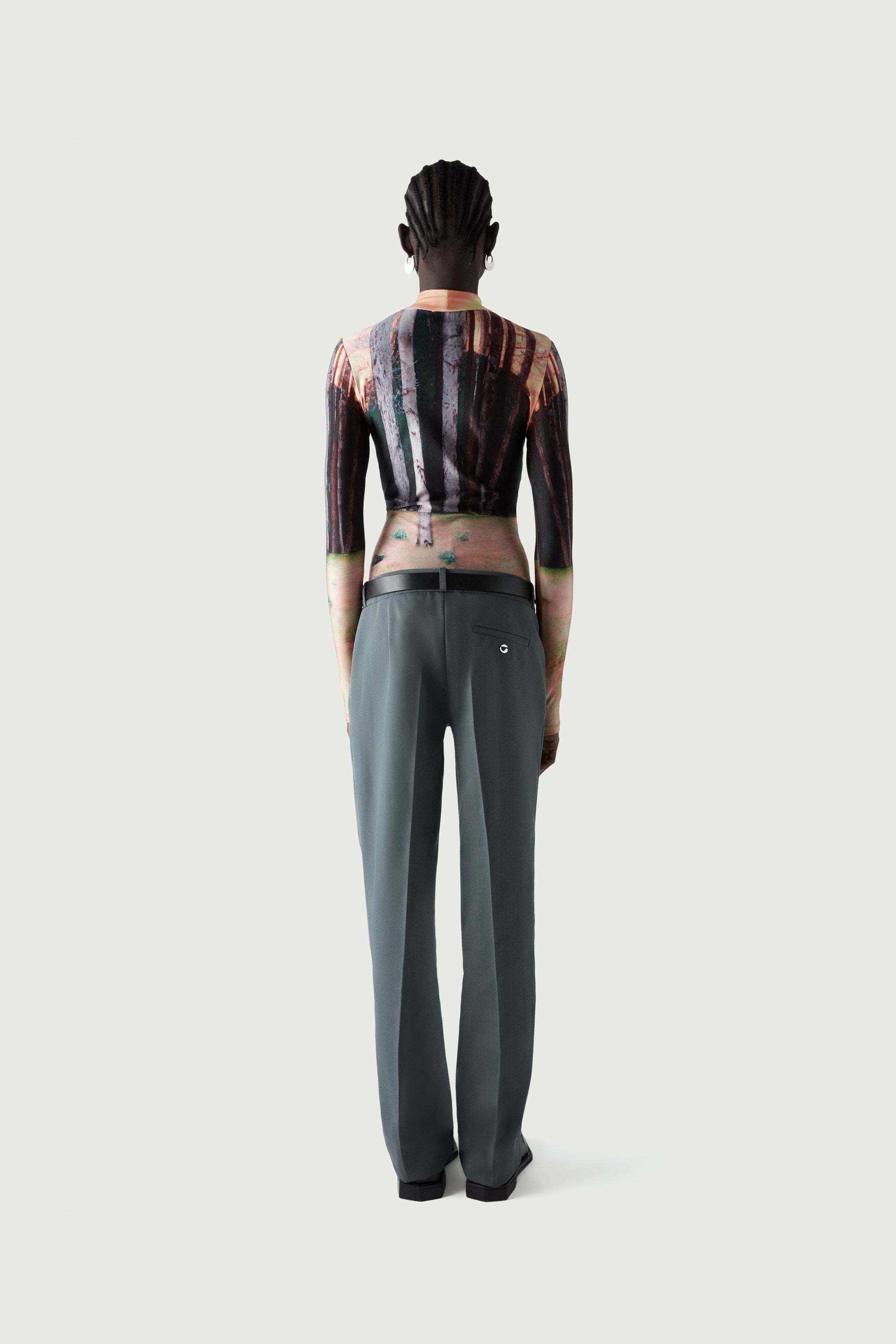 Coperni Graphic-print High-neck Top