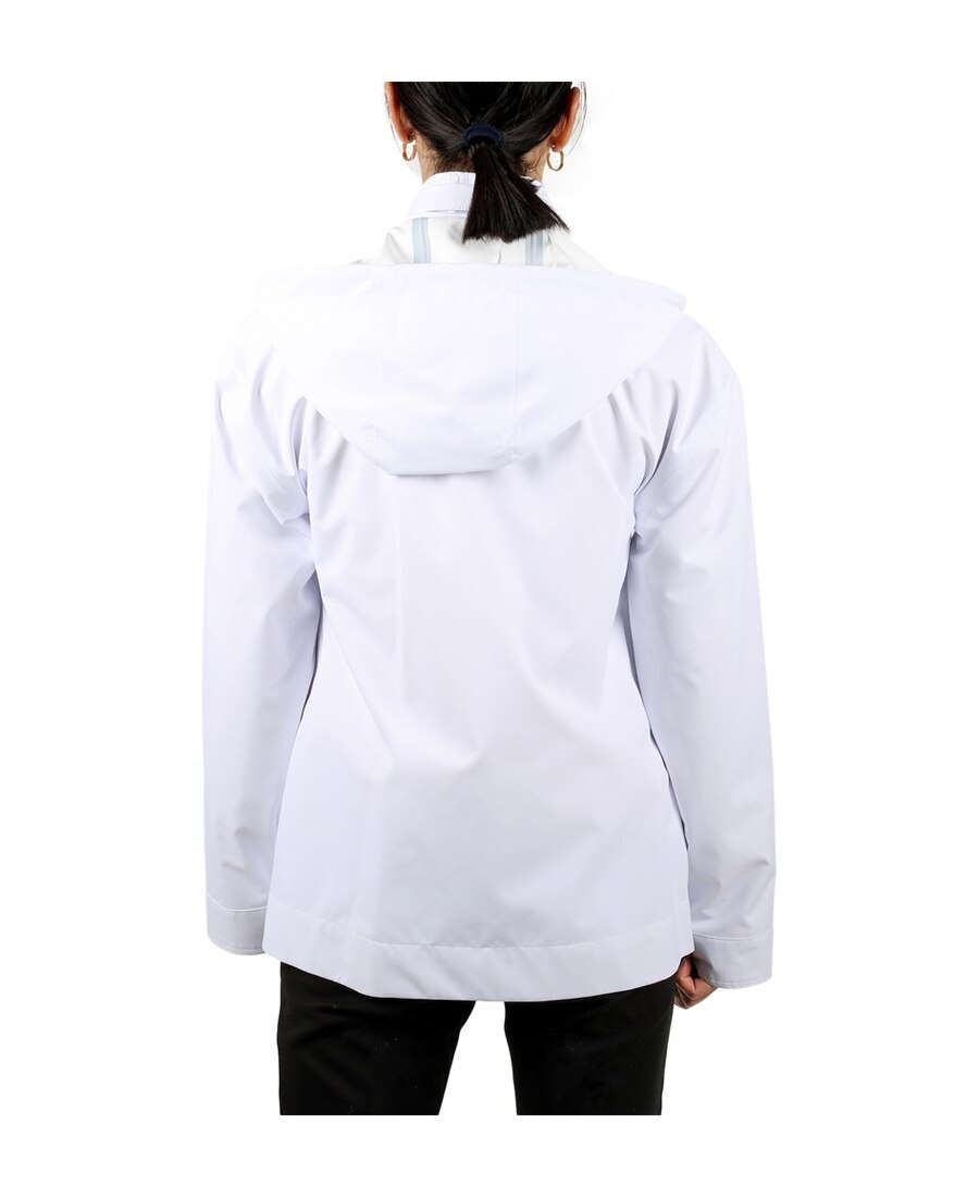 Moose Knuckles Hooded Jacket In White