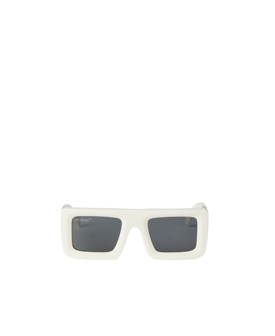 Off-white Logo Sunglasses In White