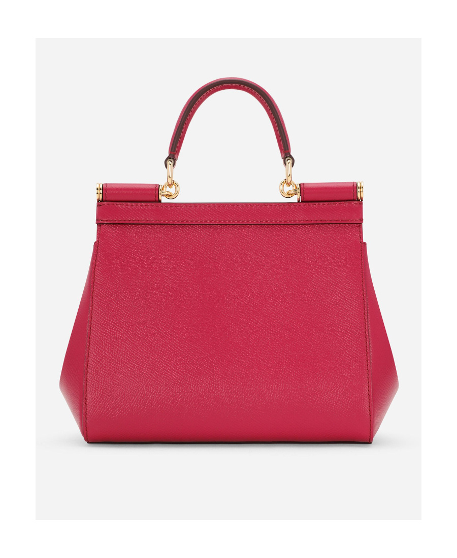 Dolce & Gabbana Premium Black Tote Bag For Women In Red