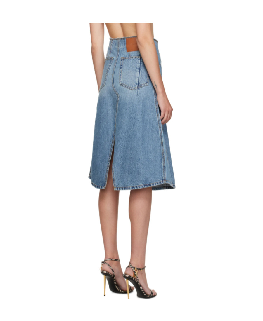 VICTORIA BECKHAM EMBLEM SKIRT