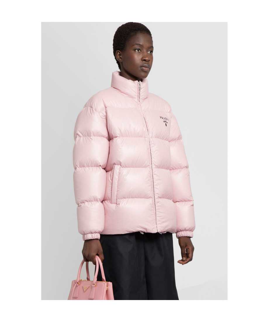 PRADA LOGO DOWN JACKET 