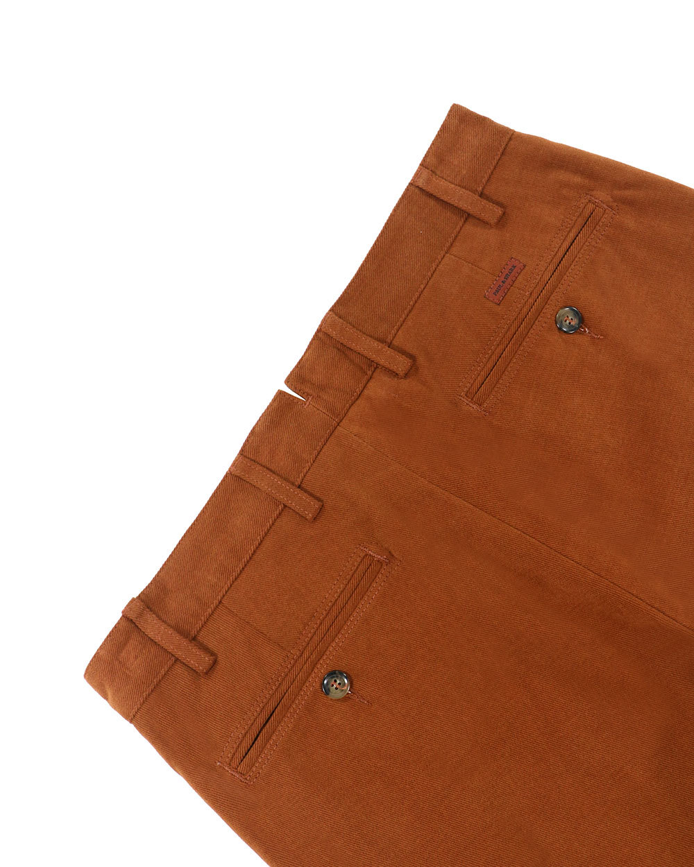 Paul & Shark Straight Casual Pants In Brown
