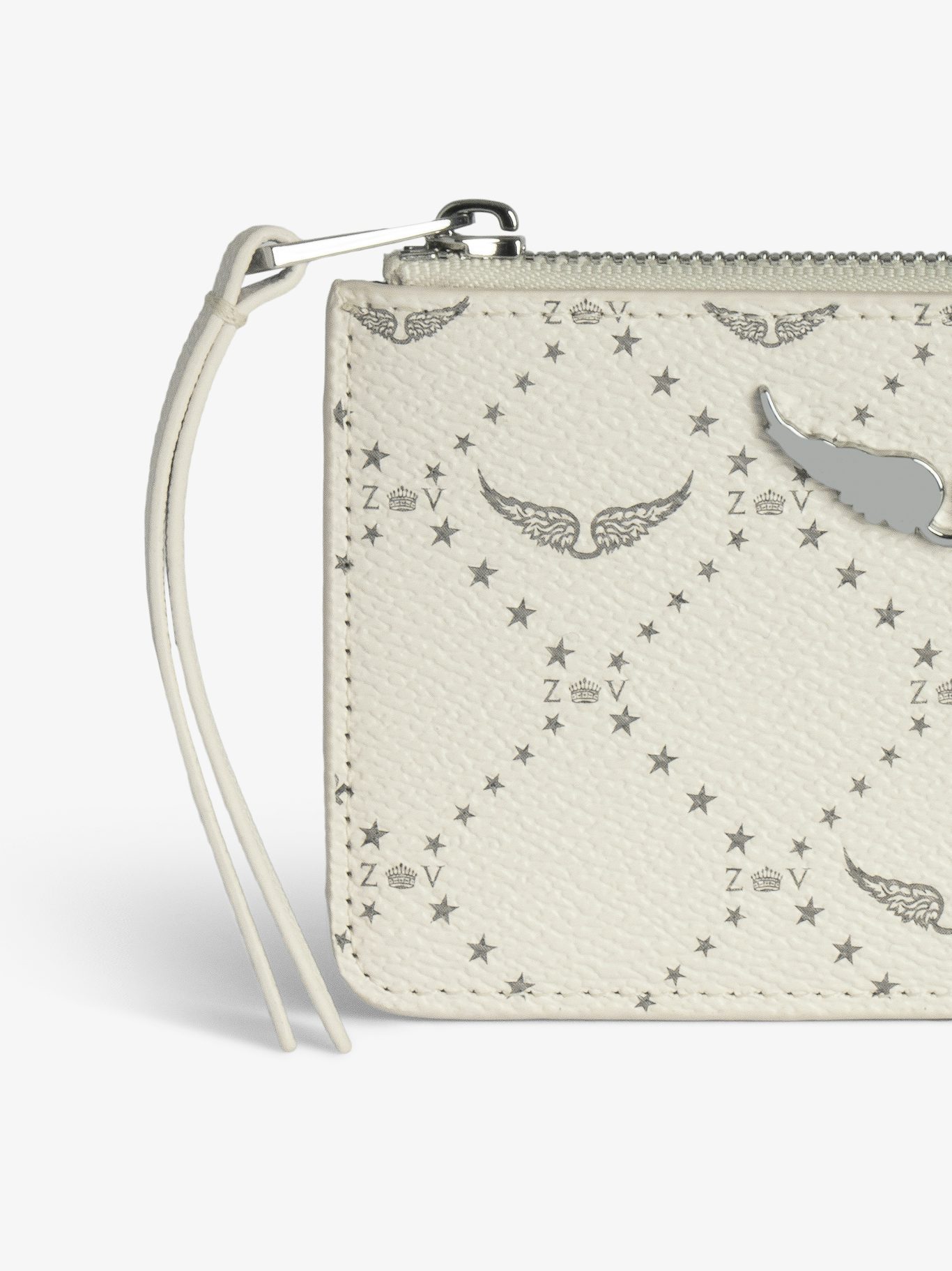 ZADIG & VOLTAIRE MONOGRAM CARD HOLDER