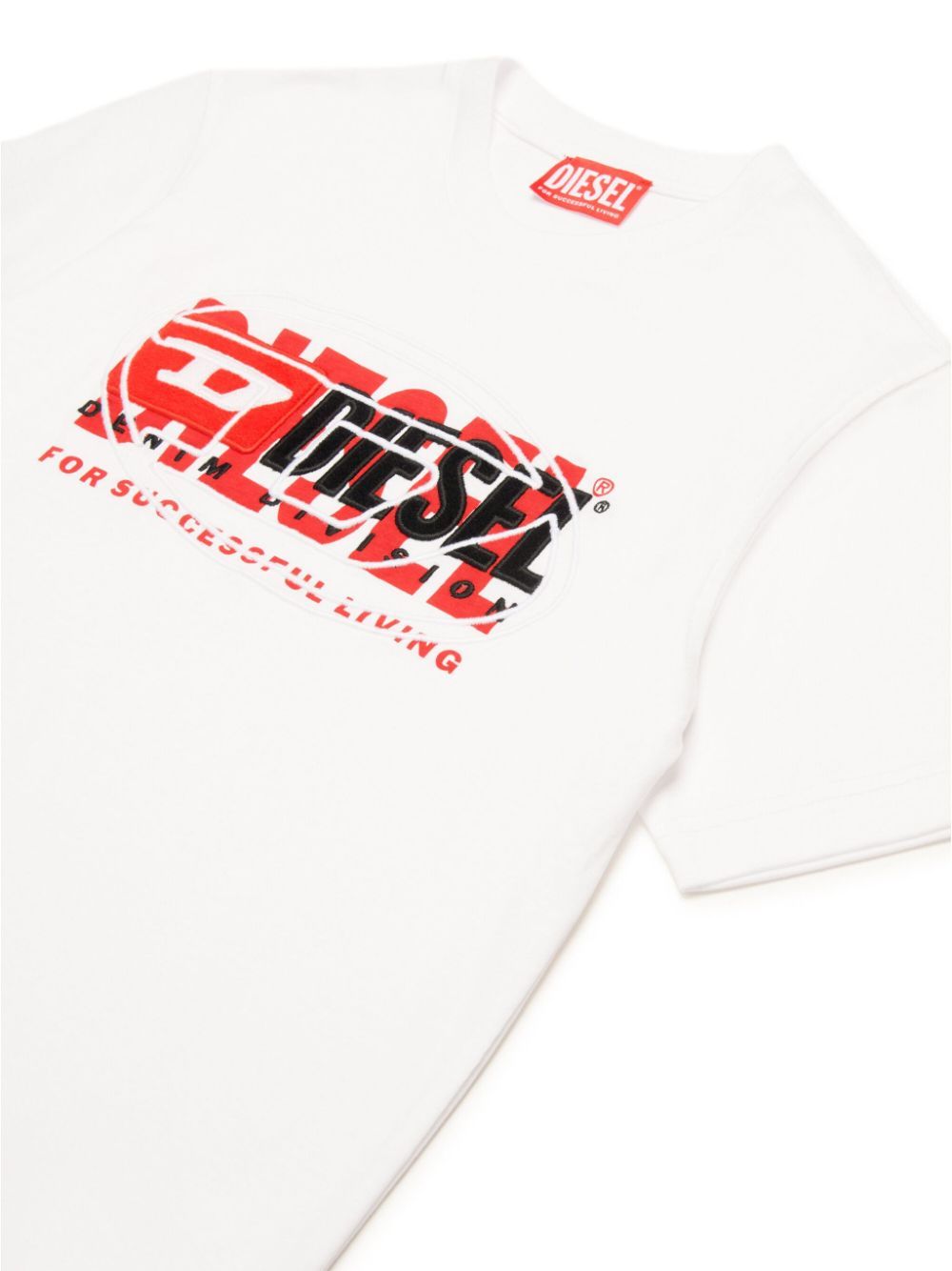 Diesel Logo-print T-shirt In White