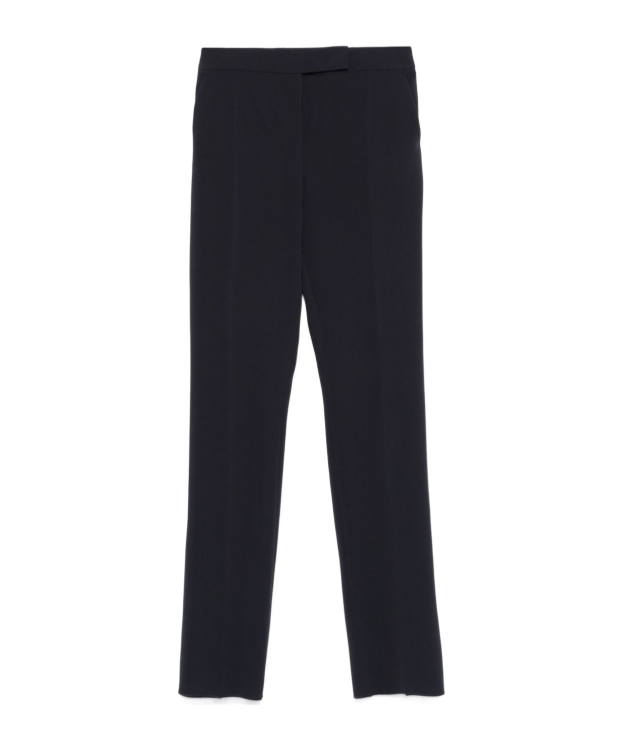 Max Mara Tailored Trousers With Double-breasted Blazer In Black