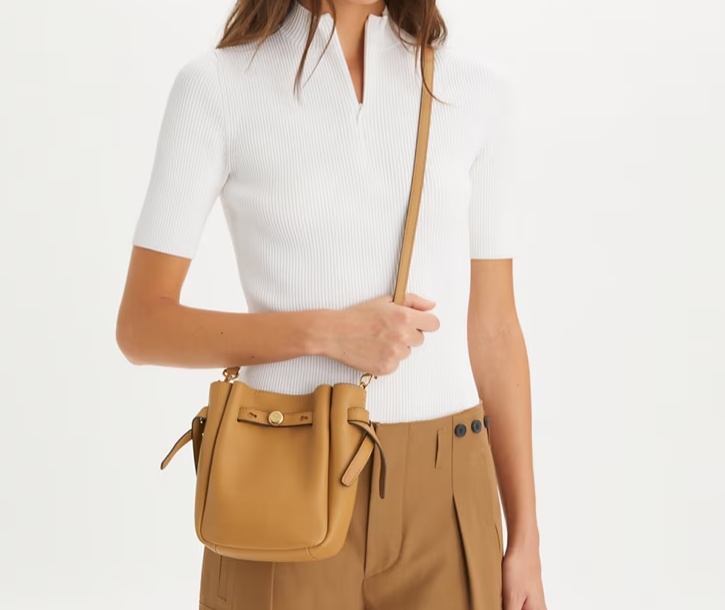 Tory Burch Romy Crossbody In Tiramisu