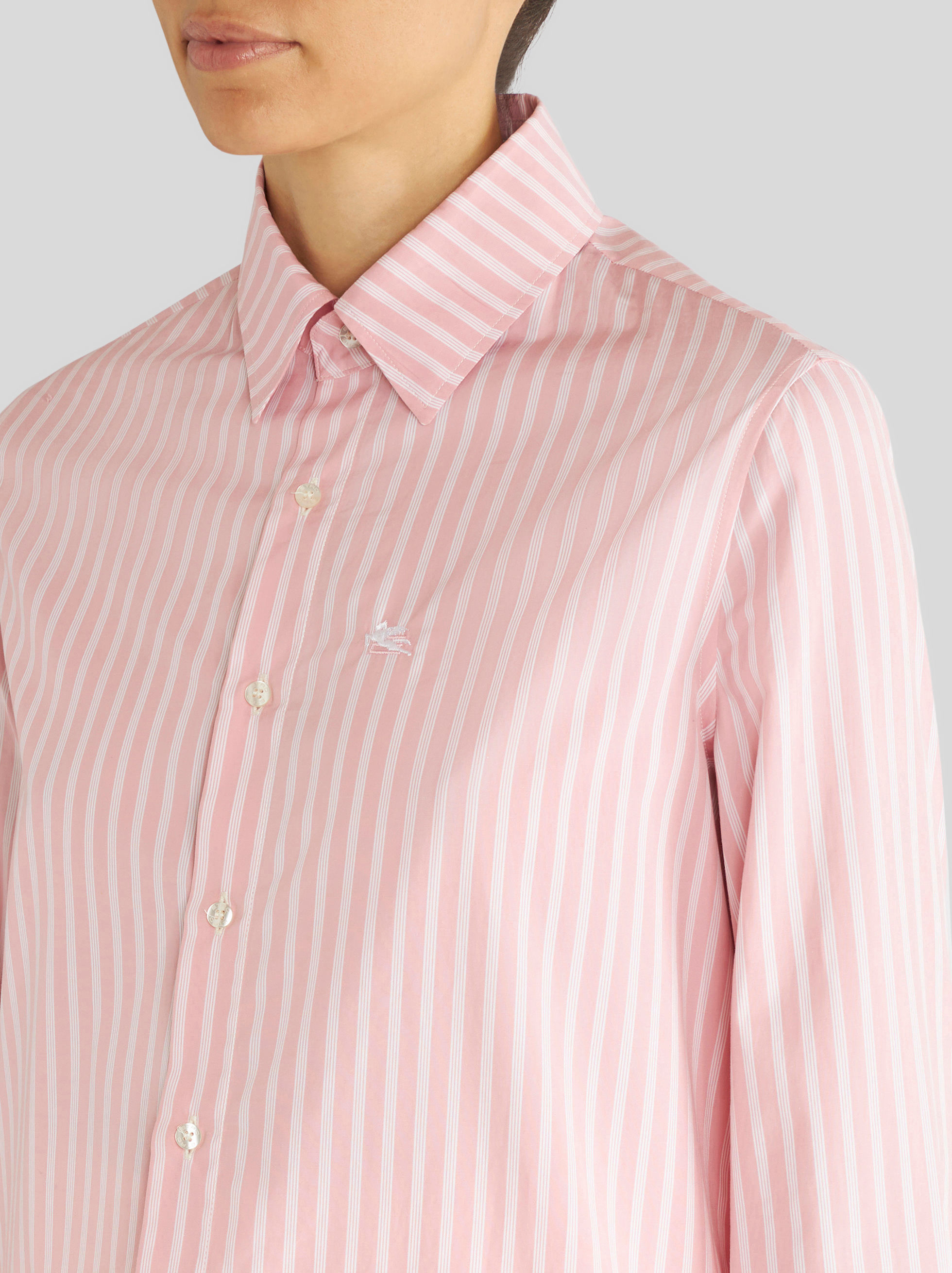 Etro Rose Shirt Clothing In Pink
