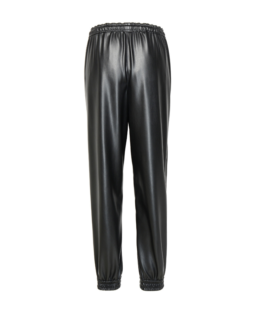 Stella Mccartney Alter Mat Tapered Trousers In Black