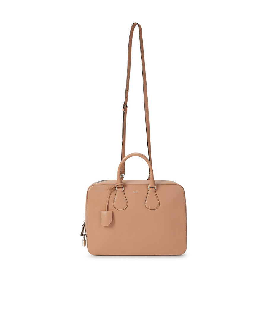 Shop Bally Logo Strap Satchel In Green