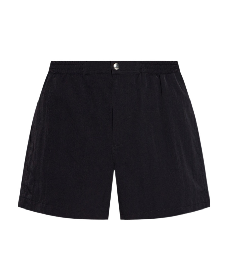 Bottega Veneta Elastic Shorts In Black