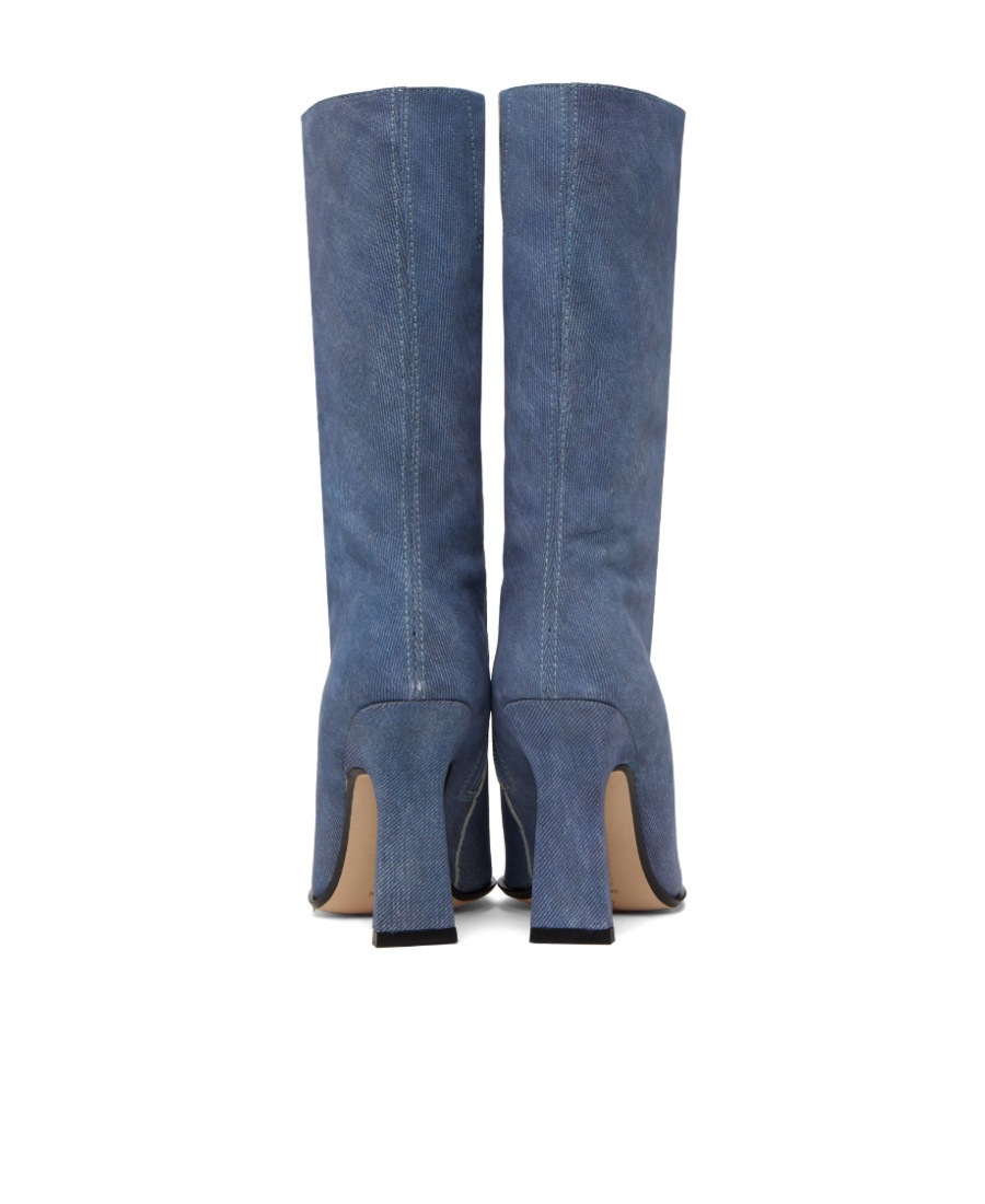 Miista Blue Noor Boots In Blue