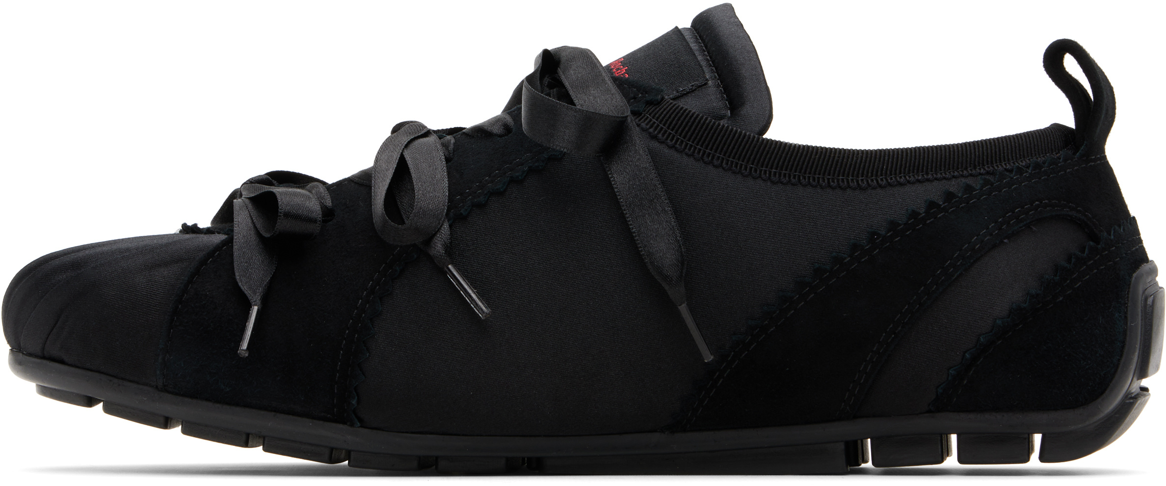 Simone Rocha Ballerina Grip Sneakers In Black