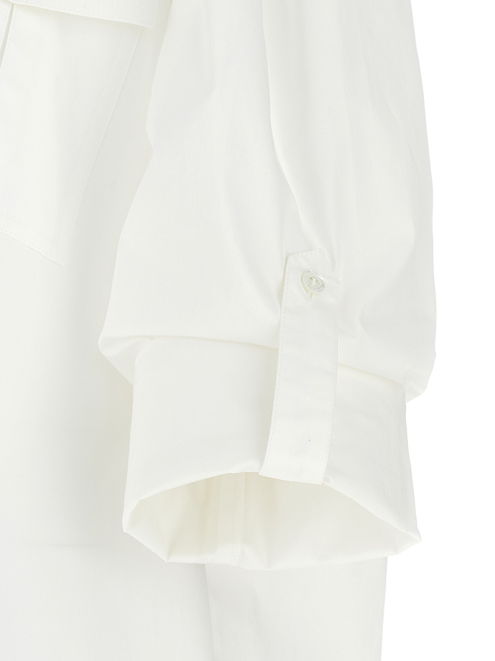 Alexandre Vauthier White Pocket Shirt In White
