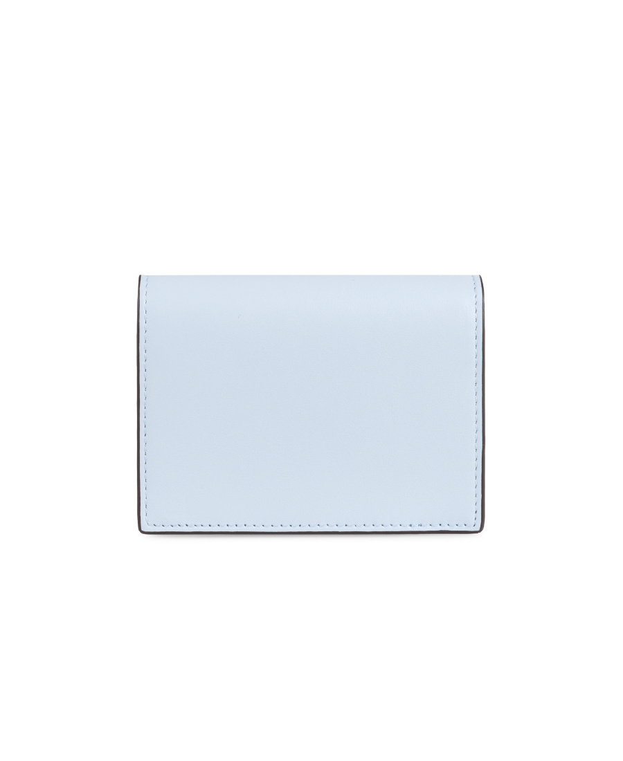 Etro Pegaso Plaque Bi-fold Wallet In Blue