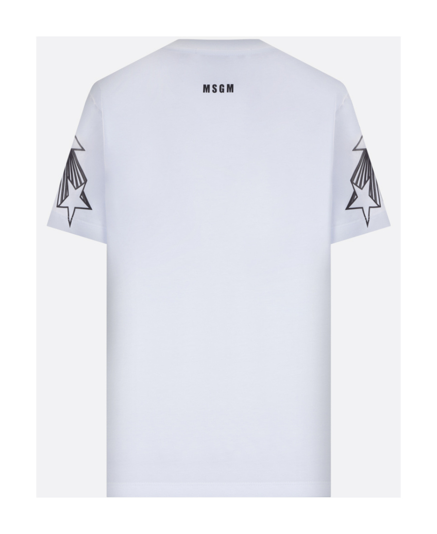 Msgm Graphic-print Short-sleeve T-shirt