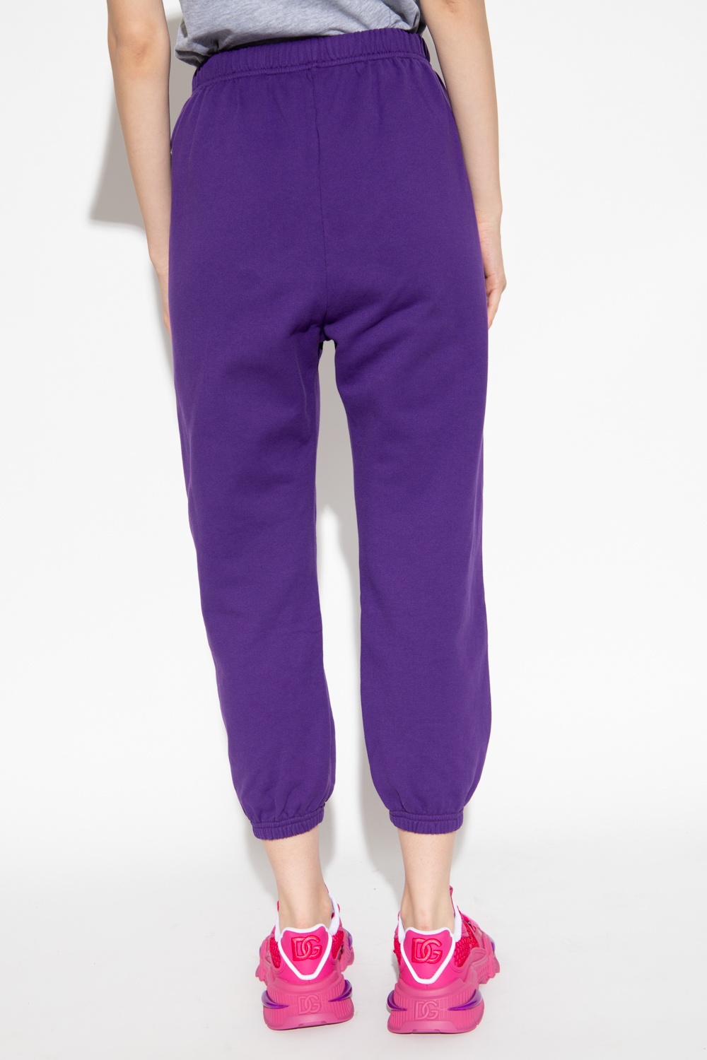 Dsquared2 Icon Logo-print Track Pants In Purple