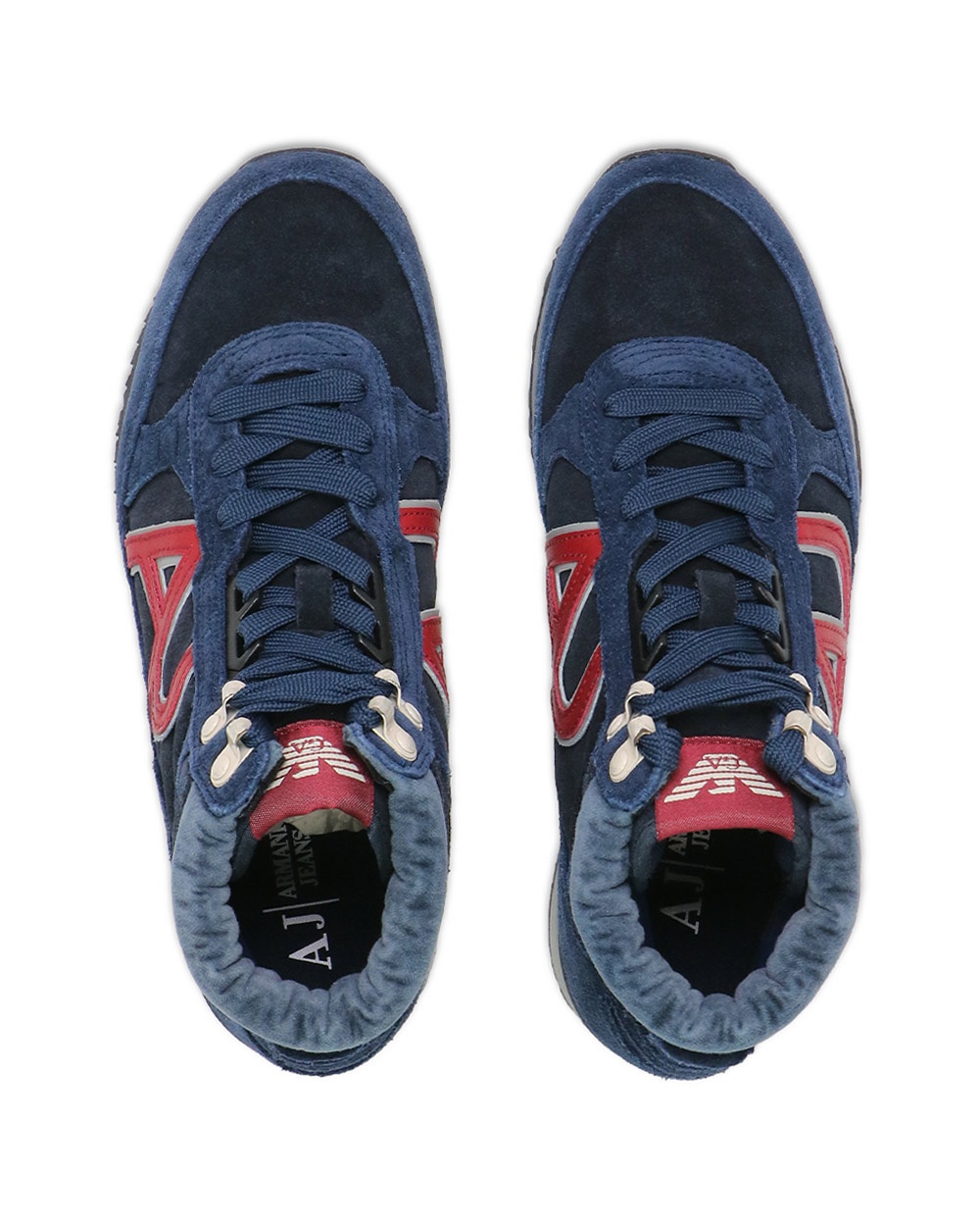 ARMANI JEANS LOGO DETAILS CASUAL SPORTS SHOES