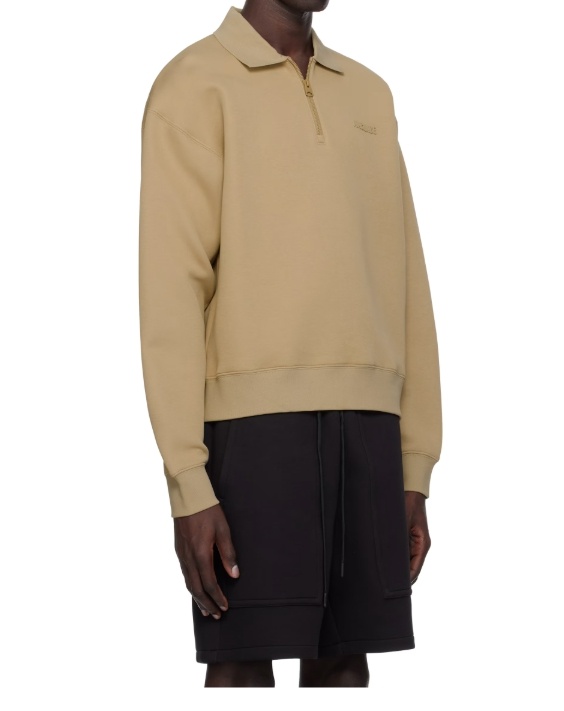 Mackage Beige Felix Polo In Nude
