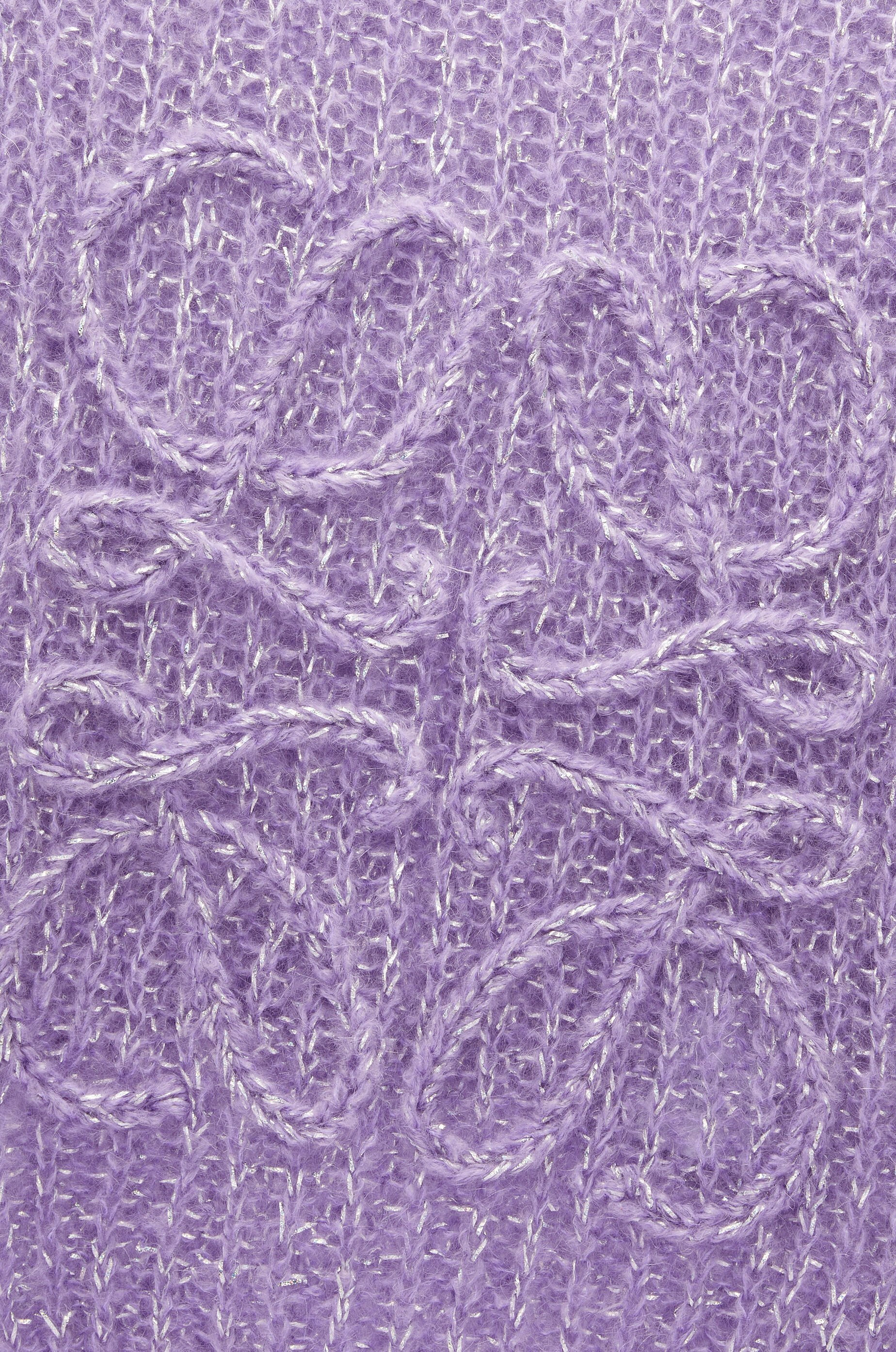 LOEWE ANAGRAM SCARF IN MOHAIR BLEND