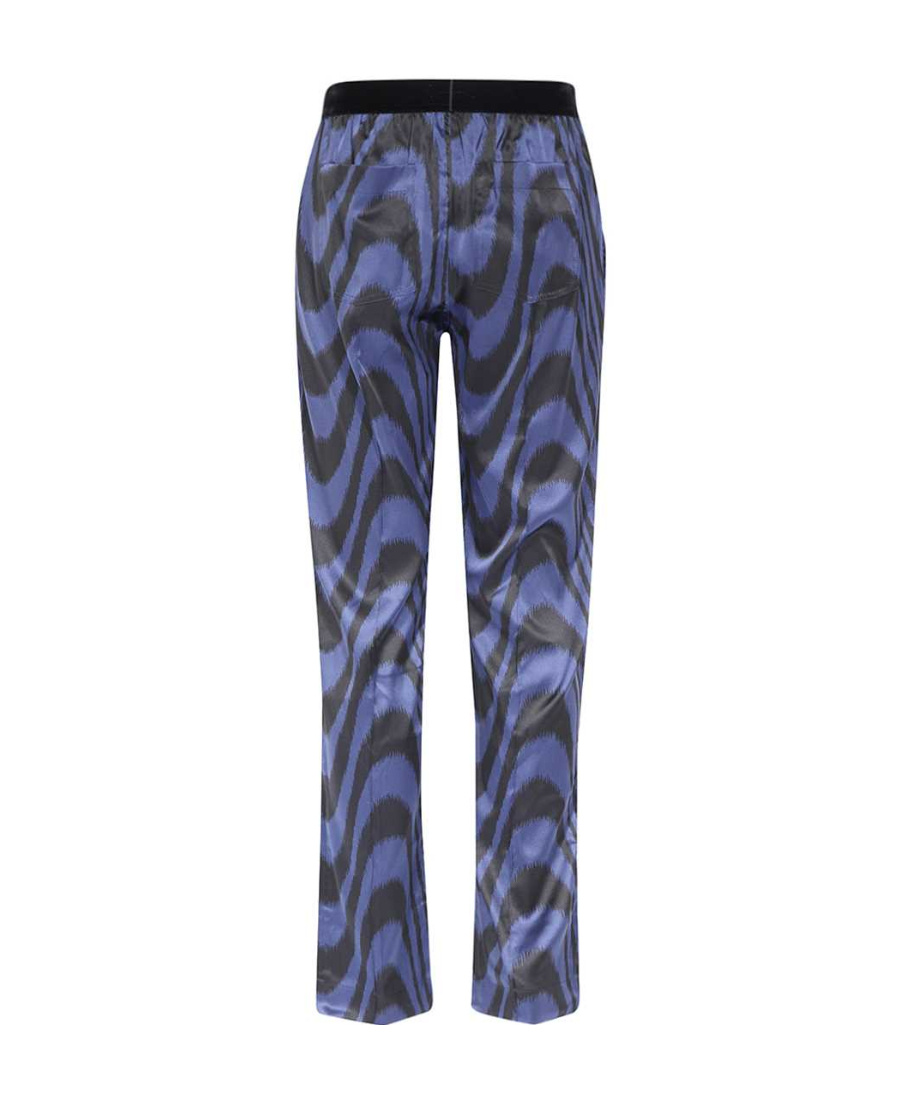 Tom Ford Logo Pajamas In Blue
