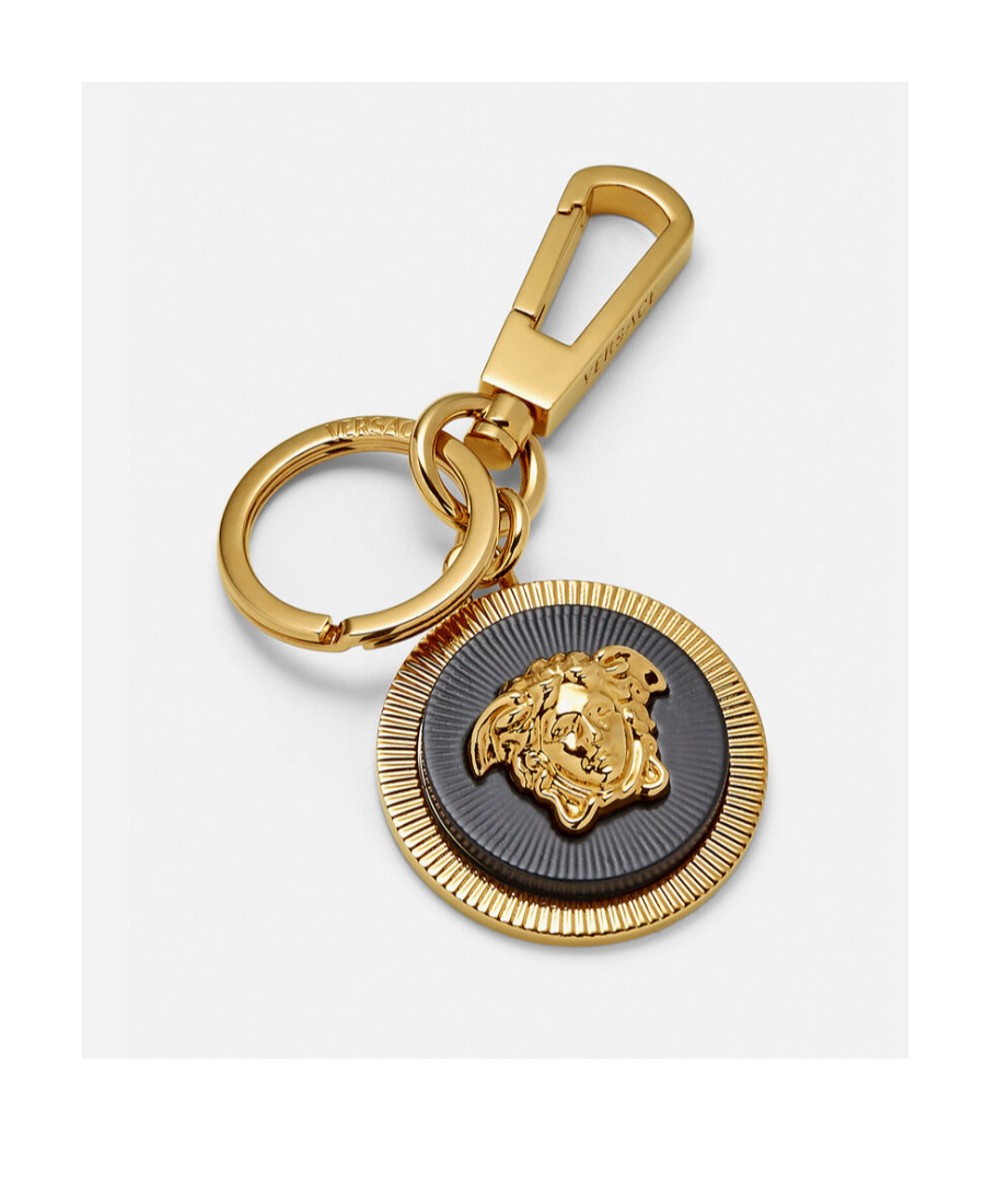 Versace Medusa Biggie Keyring In Multicolor