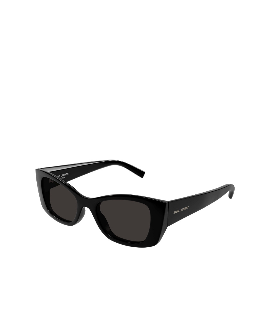 Saint Laurent Eyewear Cat-eye Frame Sunglasses In Black