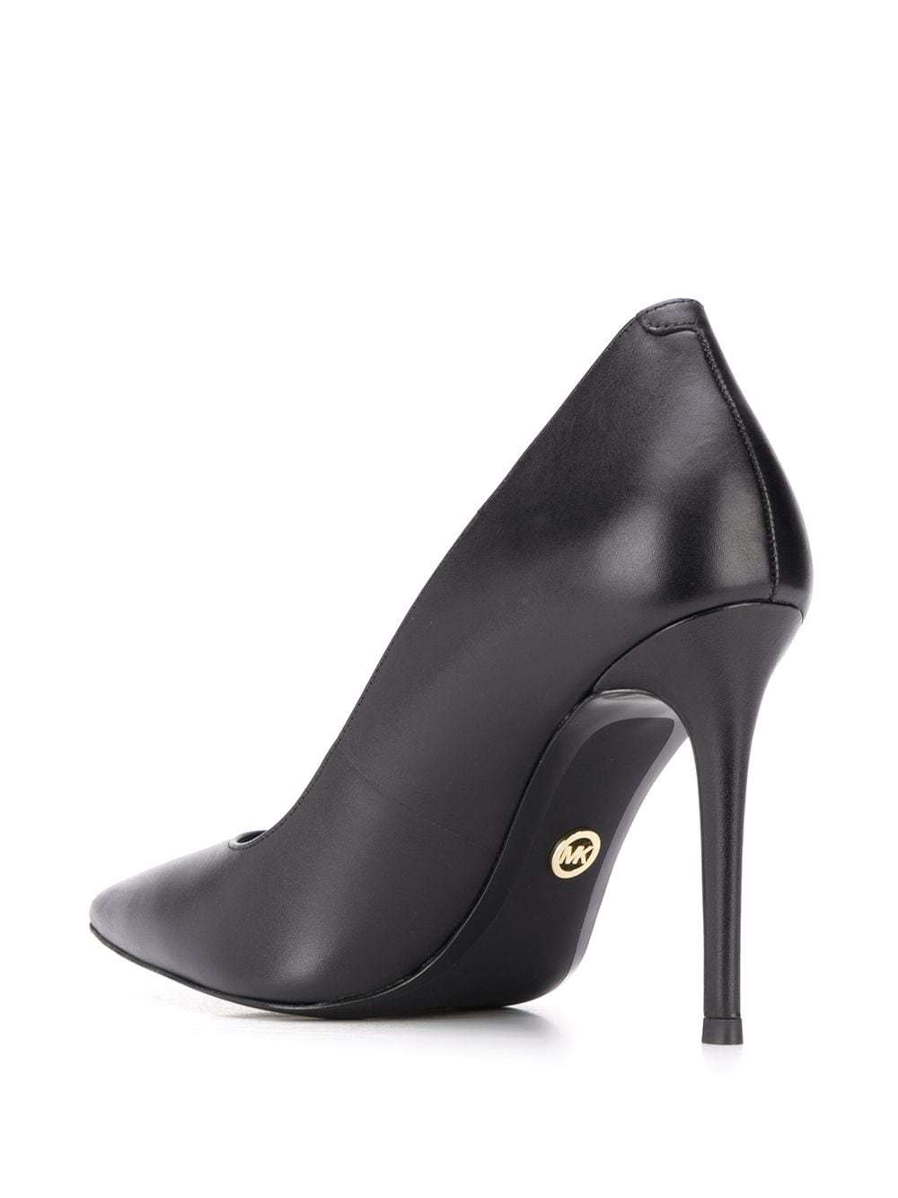 Michael Kors Black Patent Leather Claire Pump In Black