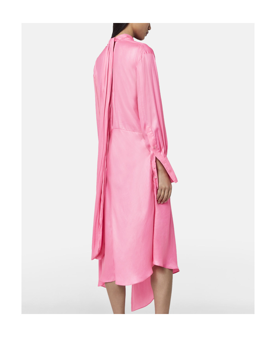 Stella Mccartney Asymmetrical Hem Dress In Pink