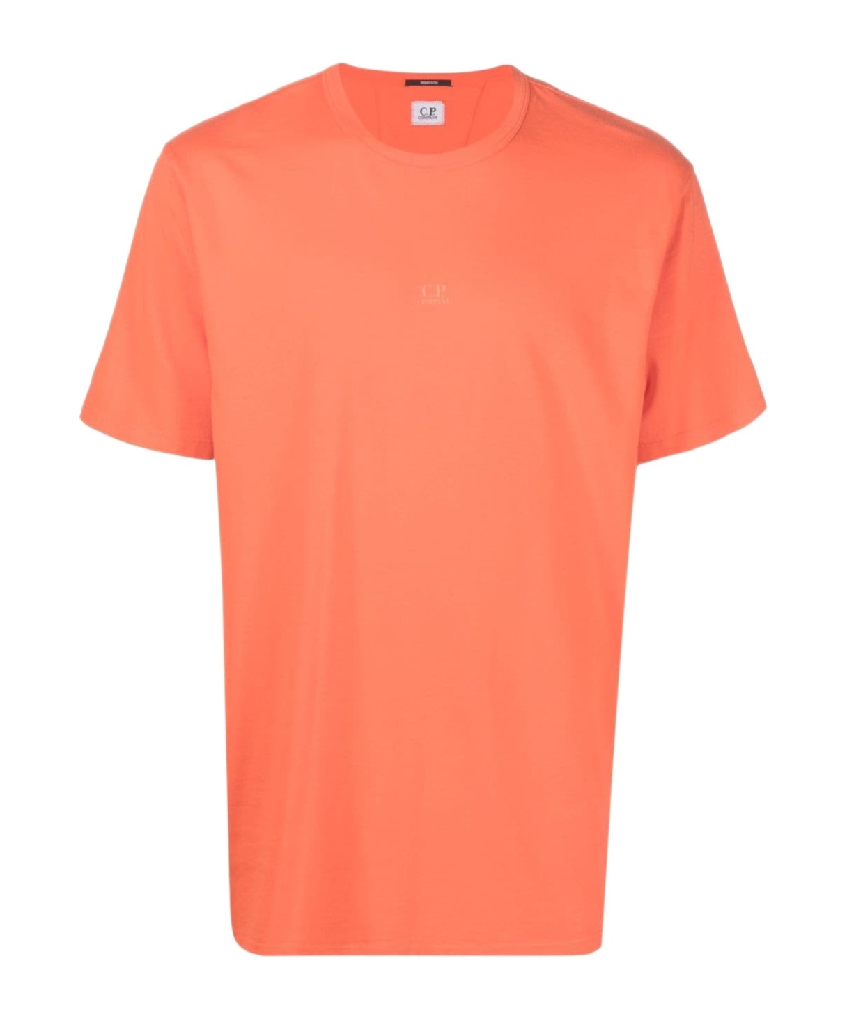 C.p. Company Logo-print Cotton T-shirt In Pink