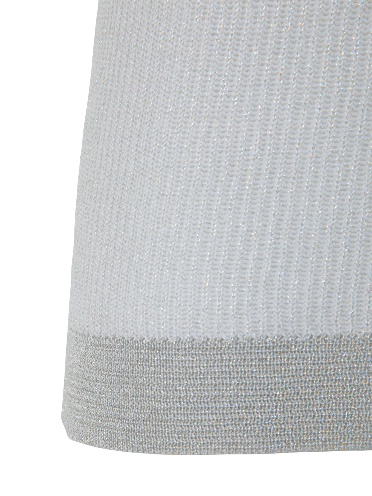 Fabiana Filippi Round-necked Knitted Vest In Gray