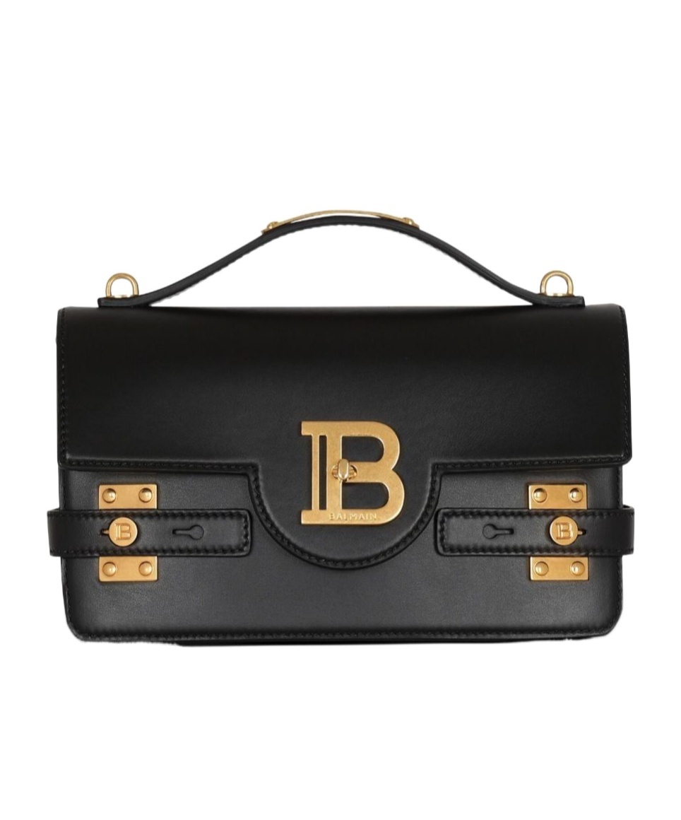 BALMAIN SMOOTH LEATHER B-BUZZ 24 BAG