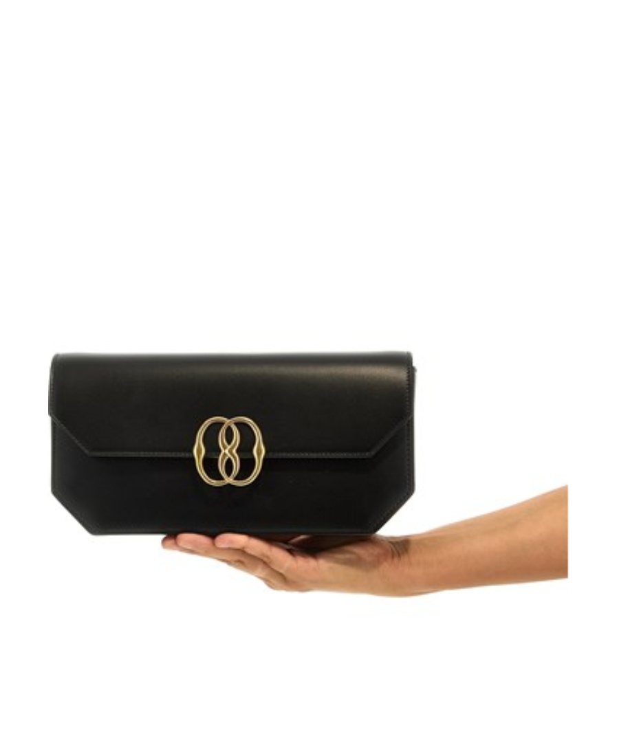 Bally Logo Plaque Shoulder Bag In Black