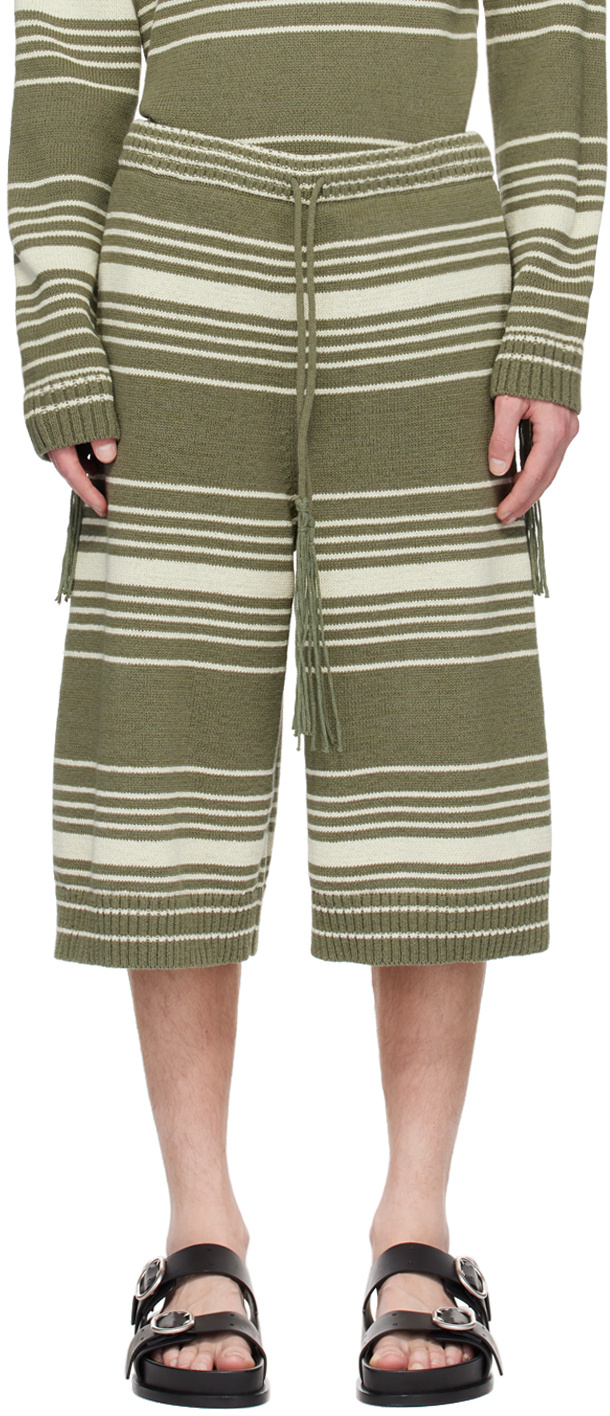 Craig Green Ssense Exclusive Green Shorts In Green