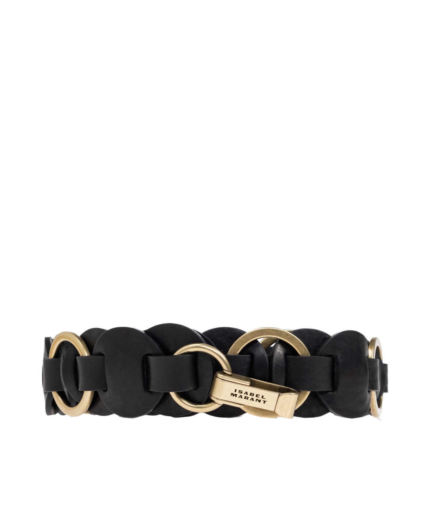 Isabel Marant Round Belt In Black