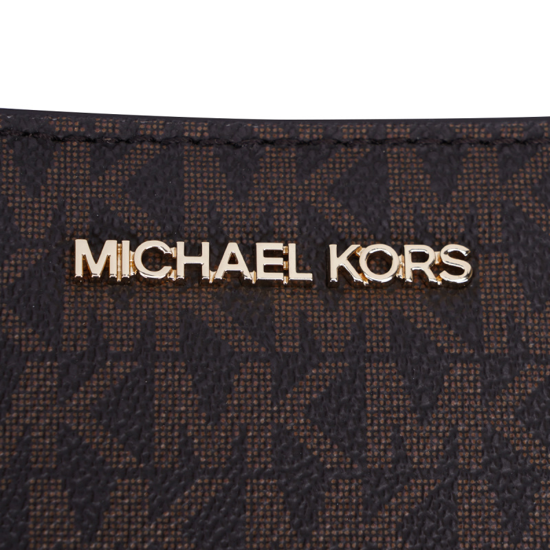 Michael Kors Trisha Medium Satchel Bag In Black