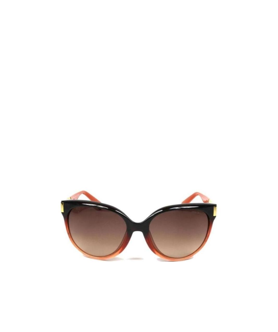 Jimmy Choo Graded Round Sunglasses In Brown