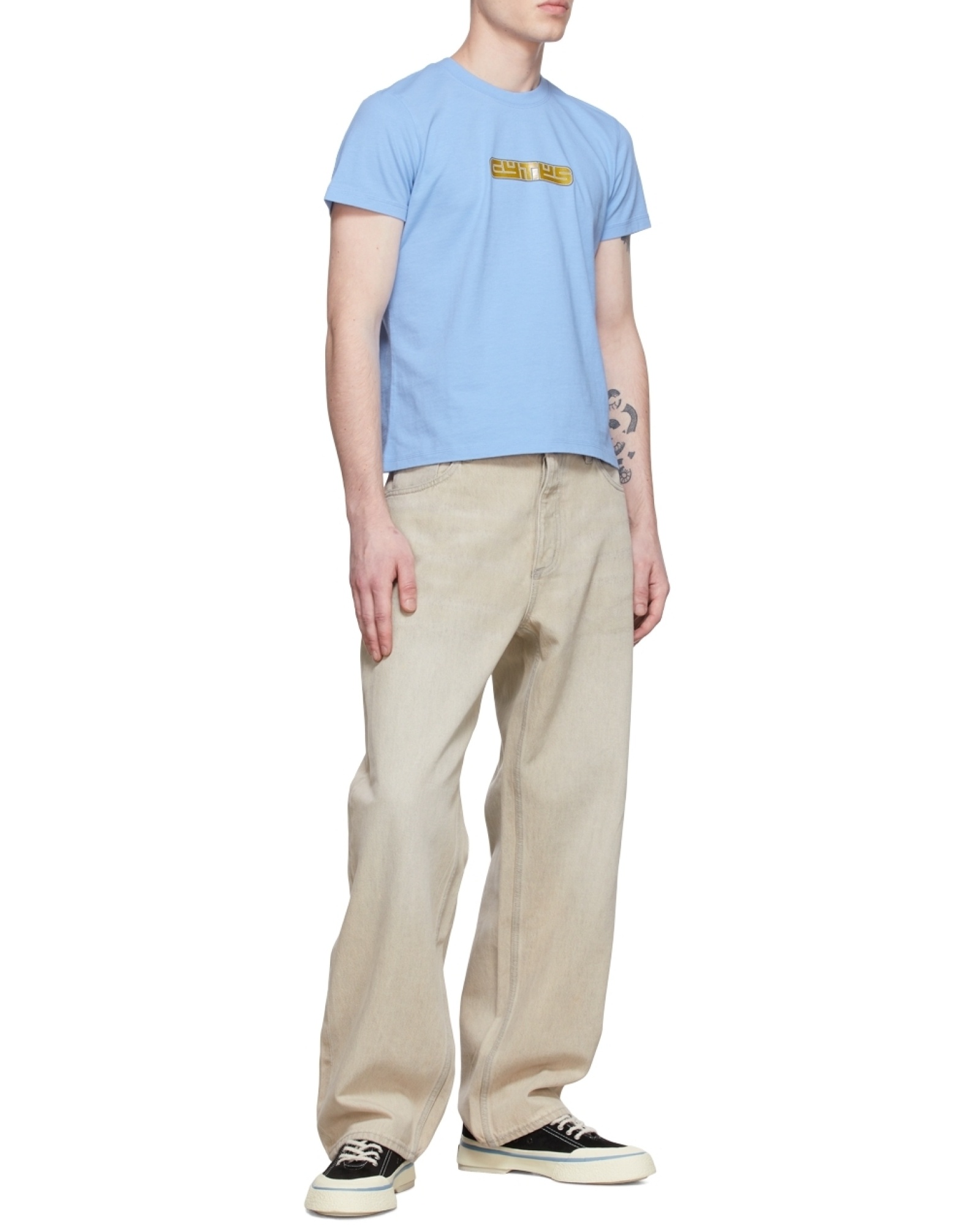 Eytys Beige Cypress Jeans In Nude
