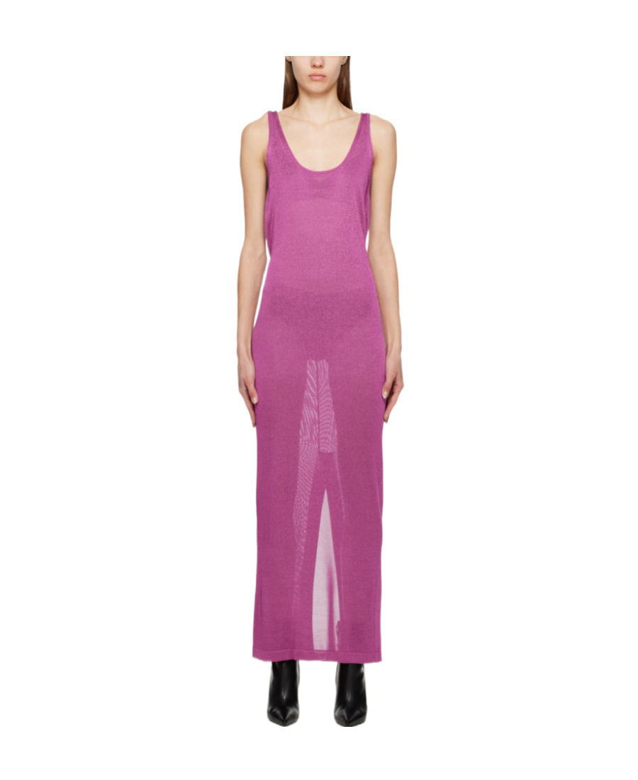 Shop Tom Ford Sleeveless Round-necked Dress In Pink