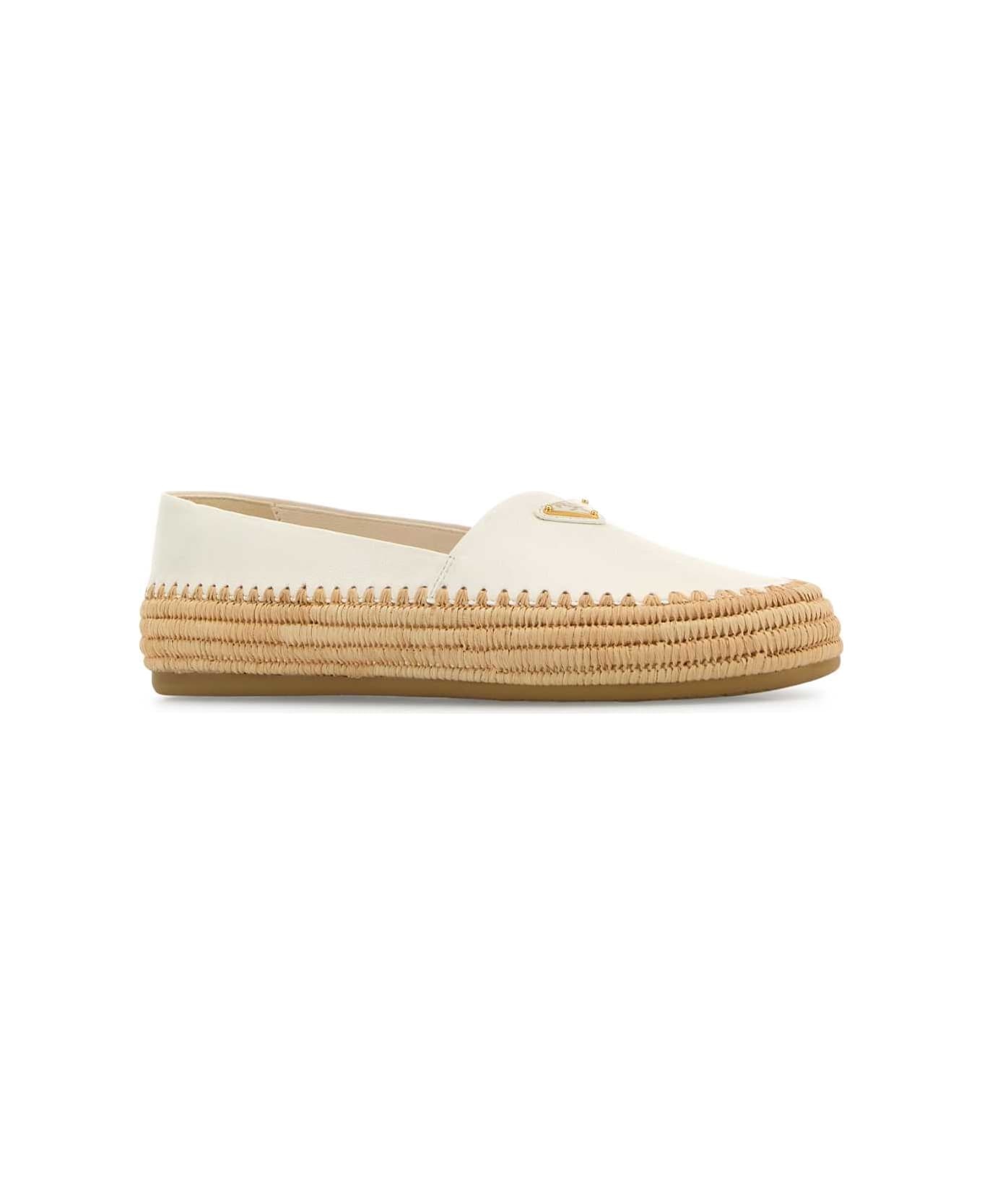 Prada Logo Flats