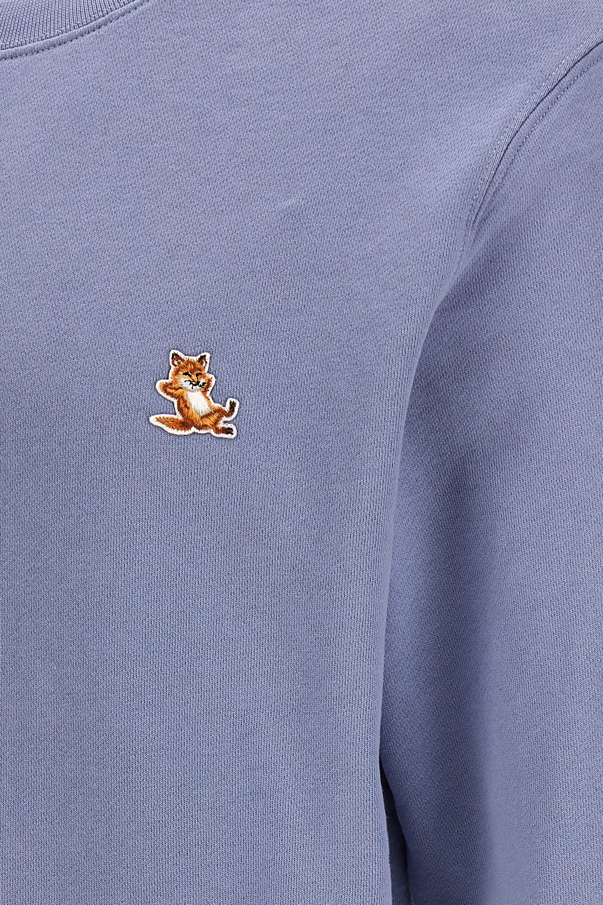 Maison Kitsuné Maison Kitsune 'chillax Fox' Sweatshirt In Blue