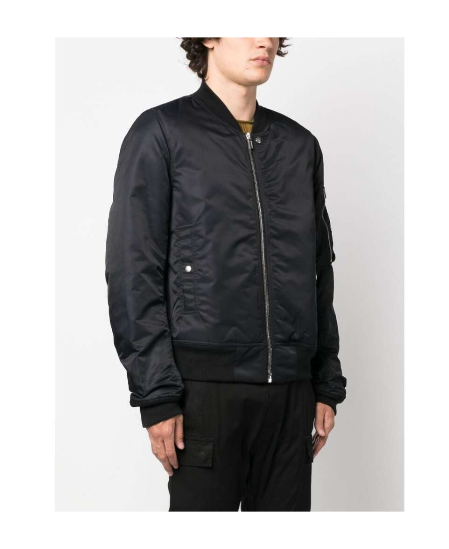 Shop Rick Owens Drkshdw Classic Flight Padded Bomber Jacket In Black