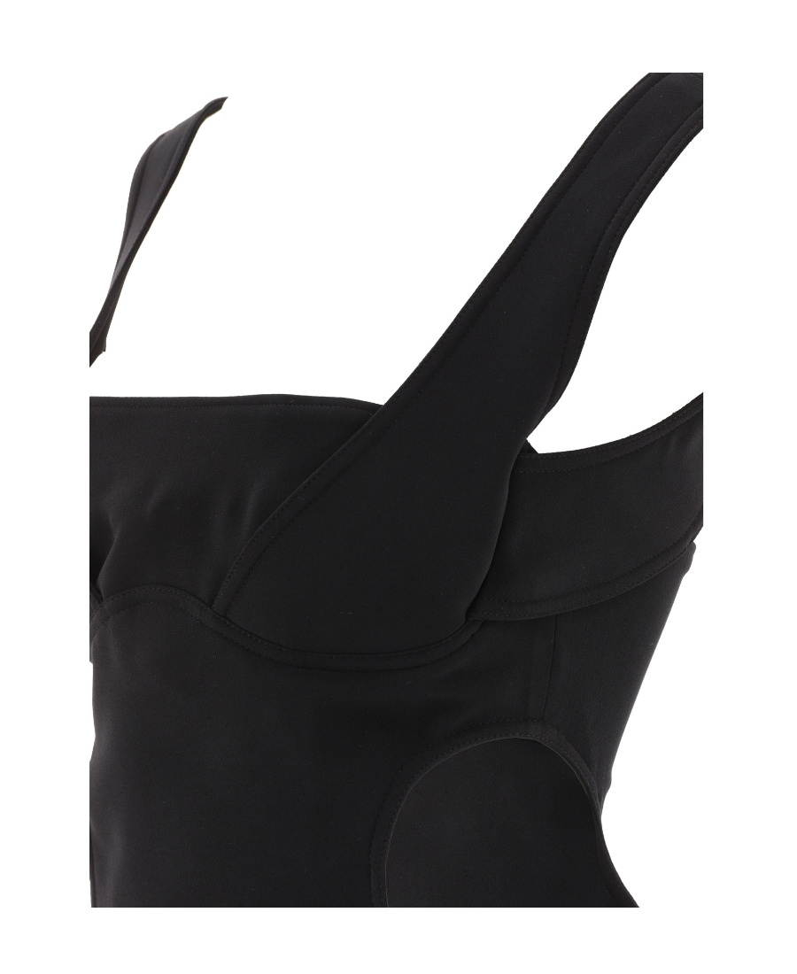 Marine Serre Dresses In Black